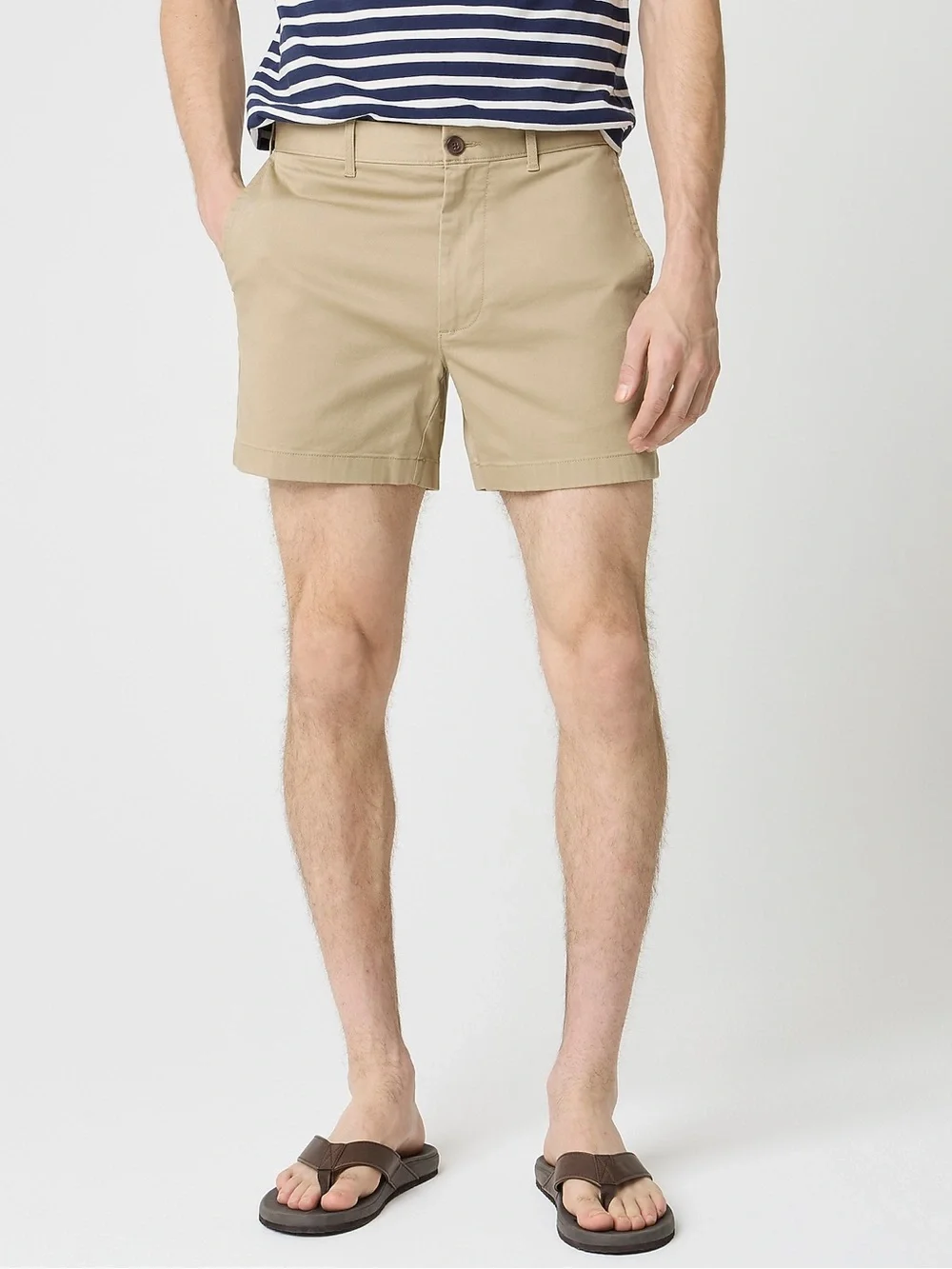 J. Crew Slim Fit Khaki Chino Shorts